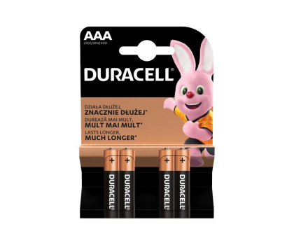 Bateria lub akumulatorek Duracell Basic AAA/LR03 4 szt.
